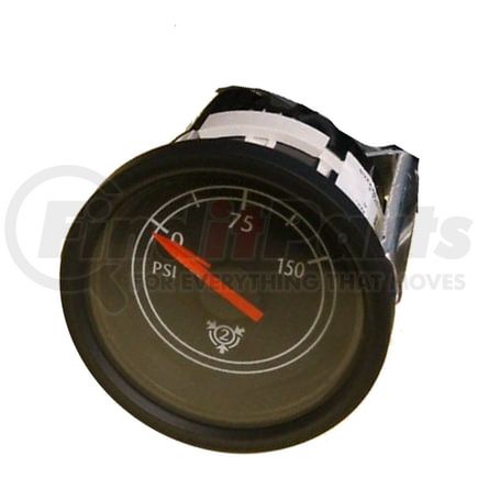 W22-00008-070 by FREIGHTLINER - Brake Pressure Gauge - Air Pressure, Primary, Polished