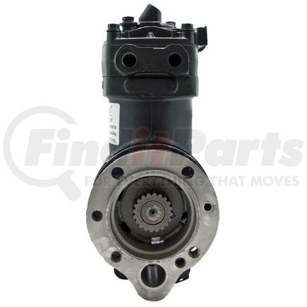 3049186X by BENDIX - Holset Air Brake SS296 Compressor - Remanufactured, 4-Hole Flange Mount, Water Cooling, 92.1 mm Bore Diameter