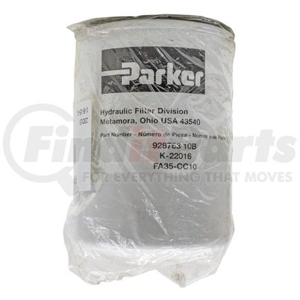 928763 by PARKER HANNIFIN - Spin-On Hydraulic Filter