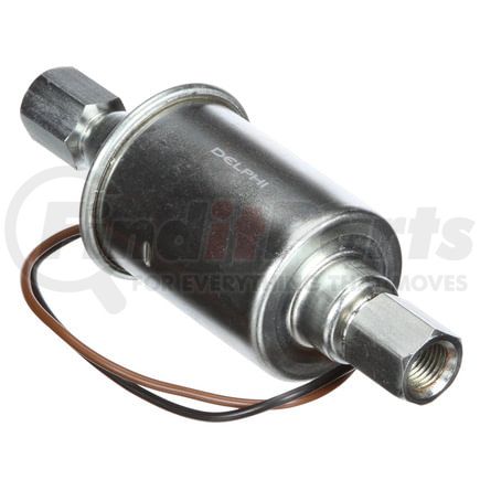 FD0040 by DELPHI - Electric Fuel Pump - In-Line, 12V, 8-12 psi, Diesel, Solenoid, External, 0.5 in. Inlet/Outlet