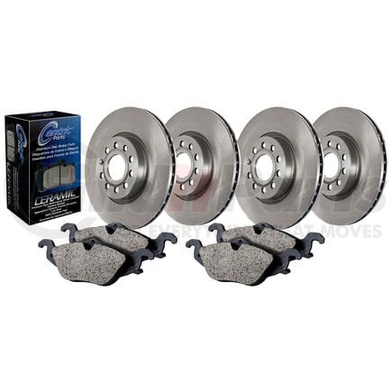 Centric 905.34079 Disc Brake Kit Centric Select Axle Pack 4-Wheel Brake Kit