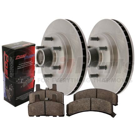 907.04502 by CENTRIC - Posi Quiet Brake Pads with C-TEK Brake Rotors