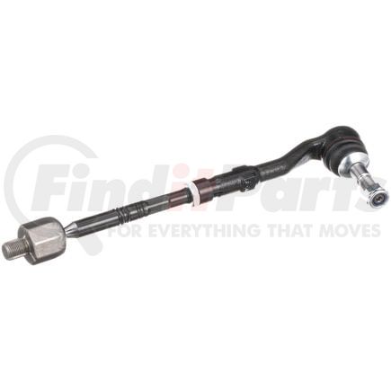 TA5471 by DELPHI - Steering Tie Rod End Assembly - Front, Adjustable, Steel, Non-Greaseable