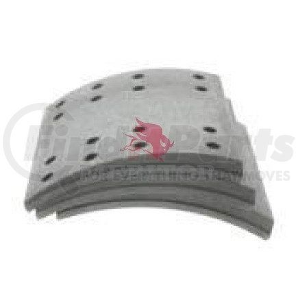 F5504515 by MERITOR - Drum Brake Shoe Lining - 16.5 in. Brake Diameter