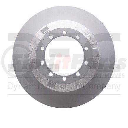 604-54180 by DYNAMIC FRICTION COMPANY - GEOSPEC Coated Rotor - Blank