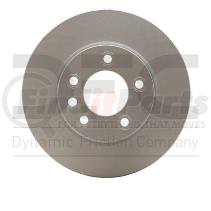 604-74050D by DYNAMIC FRICTION COMPANY - GEOSPEC Coated Rotor - Blank