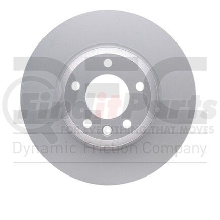 604-74052D by DYNAMIC FRICTION COMPANY - GEOSPEC Coated Rotor - Blank