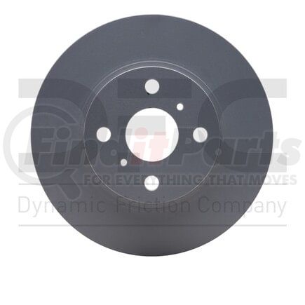 604-76078 by DYNAMIC FRICTION COMPANY - GEOSPEC Coated Rotor - Blank