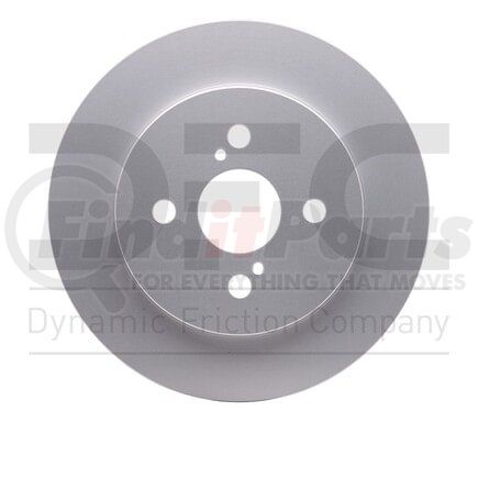 604-76090 by DYNAMIC FRICTION COMPANY - GEOSPEC Coated Rotor - Blank