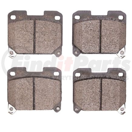 1551-0630-00 by DYNAMIC FRICTION COMPANY - 5000 Advanced Brake Pads - Ceramic