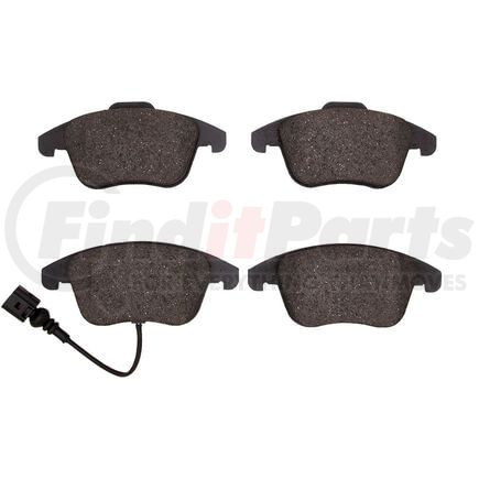 1551-1375-00 by DYNAMIC FRICTION COMPANY - 5000 Advanced Brake Pads - Ceramic