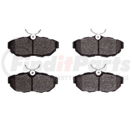 1551-1465-00 by DYNAMIC FRICTION COMPANY - 5000 Advanced Brake Pads - Ceramic