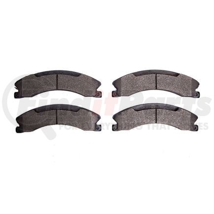 1551-1565-00 by DYNAMIC FRICTION COMPANY - 5000 Advanced Brake Pads - Ceramic