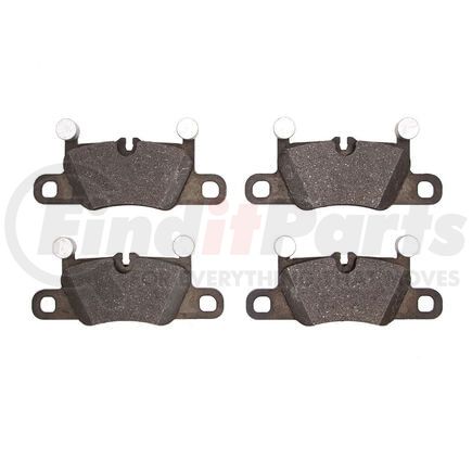 1551-1925-00 by DYNAMIC FRICTION COMPANY - 5000 Advanced Brake Pads - Low Metallic