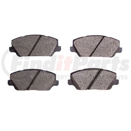 1551-2049-00 by DYNAMIC FRICTION COMPANY - 5000 Advanced Brake Pads - Ceramic