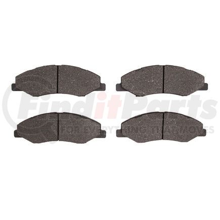 1551-2089-00 by DYNAMIC FRICTION COMPANY - 5000 Advanced Brake Pads - Ceramic