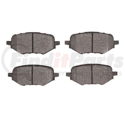 1551-2116-00 by DYNAMIC FRICTION COMPANY - 5000 Advanced Brake Pads - Ceramic