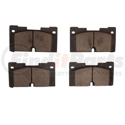 1551-2173-00 by DYNAMIC FRICTION COMPANY - 5000 Advanced Brake Pads - Ceramic