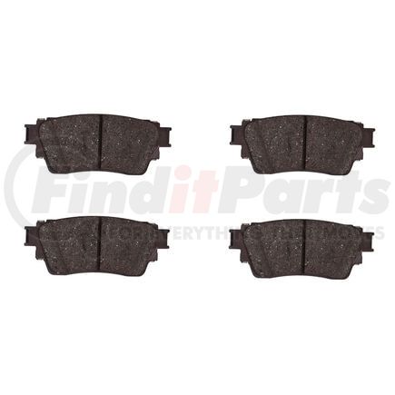 1551-2200-00 by DYNAMIC FRICTION COMPANY - DFC 5000 Advanced Brake Pads - Ceramic