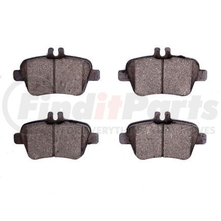 1552-1646-00 by DYNAMIC FRICTION COMPANY - 5000 Advanced Brake Pads - Ceramic