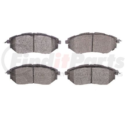 1310-1078-00 by DYNAMIC FRICTION COMPANY - 3000 Ceramic Brake Pads