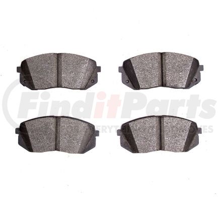 1310-1826-00 by DYNAMIC FRICTION COMPANY - 3000 Ceramic Brake Pads