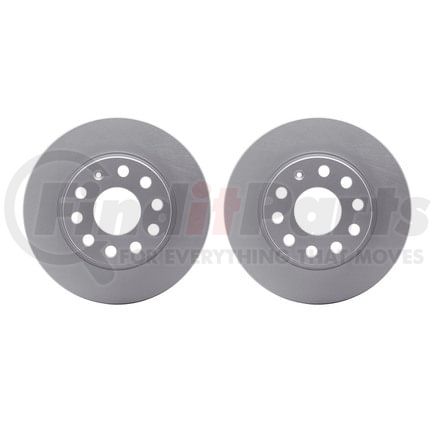 4002-74017 by DYNAMIC FRICTION COMPANY - Brake Rotors - GEOSPEC Coated