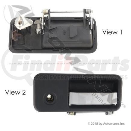 HLK2104 by AUTOMANN - OUTSIDE HANDLE RH BLACK CHROME