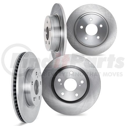 6004-54314 by DYNAMIC FRICTION COMPANY - Brake Rotors - Blank