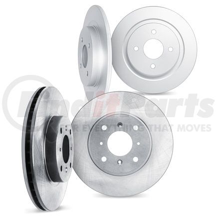 6004-54337 by DYNAMIC FRICTION COMPANY - Brake Rotors - Blank