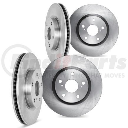 6004-54348 by DYNAMIC FRICTION COMPANY - Brake Rotors - Blank