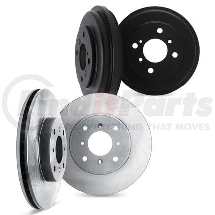 6004-67041 by DYNAMIC FRICTION COMPANY - Brake Rotors and Drums - Blank