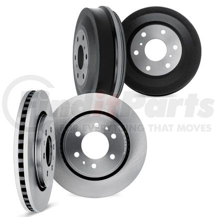 6004-67090 by DYNAMIC FRICTION COMPANY - Brake Rotors and Drums - Blank