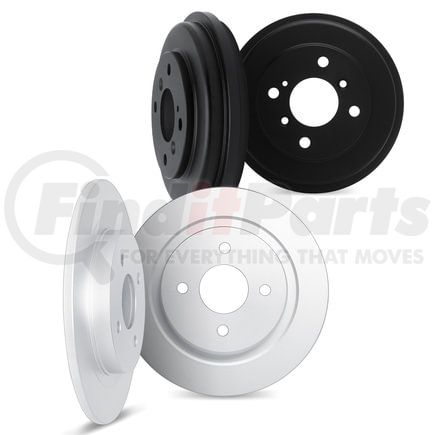 6004-74000 by DYNAMIC FRICTION COMPANY - Brake Rotors and Drums - Blank