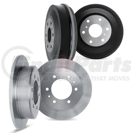 6004-76113 by DYNAMIC FRICTION COMPANY - Brake Rotors and Drums - Blank