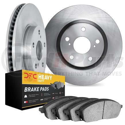 6202-47121 by DYNAMIC FRICTION COMPANY - Brake Rotor- HD Brake Pad