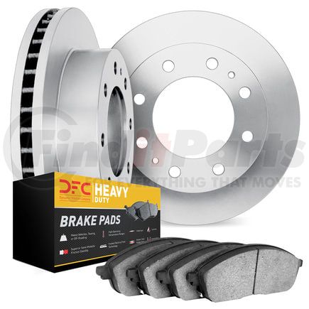 6202-48088 by DYNAMIC FRICTION COMPANY - Brake Rotor- HD Brake Pad