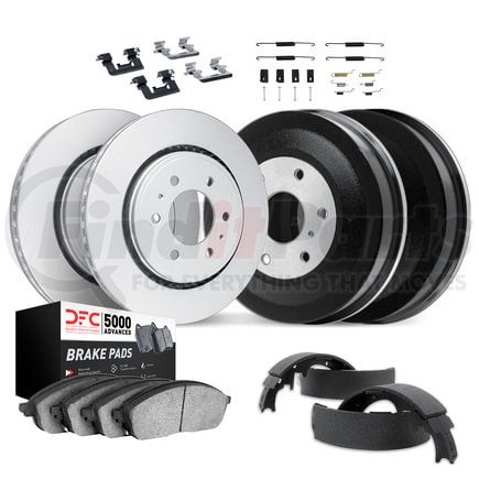 4514-40051 by DYNAMIC FRICTION COMPANY - DFC Brake Kit