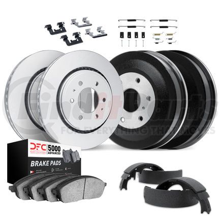 4514-47167 by DYNAMIC FRICTION COMPANY - DFC Brake Kit