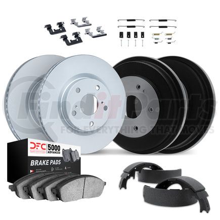 4514-54163 by DYNAMIC FRICTION COMPANY - DFC Brake Kit