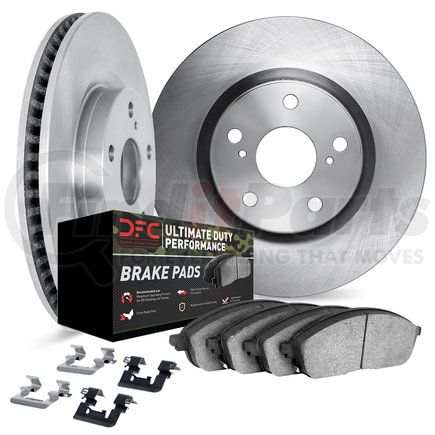 6412-54083 by DYNAMIC FRICTION COMPANY - Brake Rotor- HD Brake Pad - Hardware