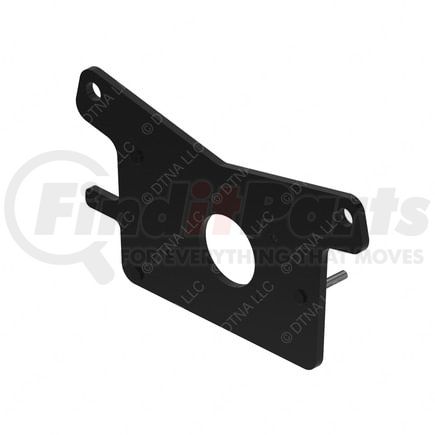 A06-89433-000 by FREIGHTLINER - Collision Avoidance System Front Sensor Bracket - Steel, Black, 0.25 in. THK