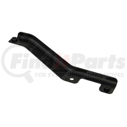 A22-61649-000 by FREIGHTLINER - Fender Support - Left Side, Steel, Black, 303.84 mm x 48.87 mm, 3.04 mm THK