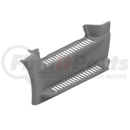 A22-74423-300 by FREIGHTLINER - Panel Reinforcement - Left Side, Thermoplastic Olefin, Gray, 4 mm THK