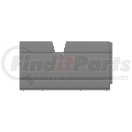 A22-76266-040 by FREIGHTLINER - Sleeper Skirt - Right Side, Thermoplastic Olefin, Gray, 4 mm THK