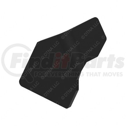 A 680 504 02 22 by FREIGHTLINER - Radiator Support Bracket - Right Side, Steel, Black, 6.4 mm THK