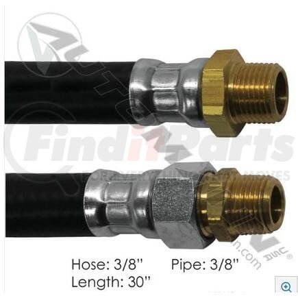 177.7230 by AUTOMANN - AIR HOSE ASM 3/8IN 3/8IN PIPE