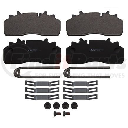 Abex ADBHD1438 Disc Brake Pad Set Disc Brake Pad Set