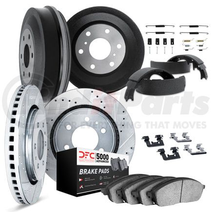 7514-76039 by DYNAMIC FRICTION COMPANY - DFC Brake Kit