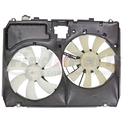 FA70259 by CONTINENTAL AG - Dual Fan Assembly